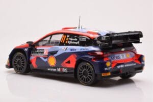 Hyundai i20 N Rally1 #11 T. Neuville / M. Wydaeghe Rally Monte Carlo 2023 IXO 1:18 18RMC153A Metalas - nuotrauka 5 iš 6