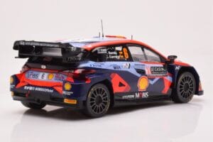 Hyundai i20 N Rally1 #6 D. Sordo / C. Carrera Rally Monte Carlo 2023 IXO 1:18 18RMC153B Metalas - nuotrauka 2 iš 6