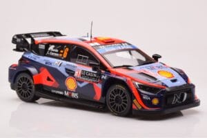 Hyundai i20 N Rally1 #6 D. Sordo / C. Carrera Rally Monte Carlo 2023 IXO 1:18 18RMC153B Metalas - nuotrauka 4 iš 6