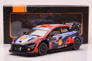 Hyundai i20 N Rally1 #6 D. Sordo / C. Carrera Rally Monte Carlo 2023 IXO 1:18 18RMC153B Metalas - nuotrauka 6 iš 6