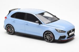 Hyundai i30 N Šviesiai Mėlynas Otto 1:18 OT425 Derva - nuotrauka 4 iš 6