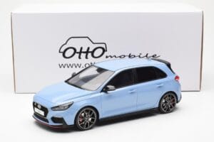 Hyundai i30 N Šviesiai Mėlynas Otto 1:18 OT425 Derva - nuotrauka 6 iš 6