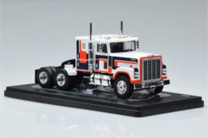 International Transtar 4300 Baltas IXO 1:43 TR153 Metalas - nuotrauka 4 iš 6