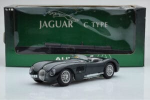 Jaguar C-Type Žalias AUTOart 1:18 73500 Metalas - nuotrauka 8 iš 8