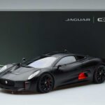 Jaguar C-X75 Juodas Almost Real 1:18 810605 Metalas - image 7 of 7