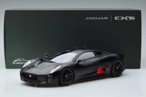Jaguar C-X75 Juodas Almost Real 1:18 810605 Metalas - nuotrauka 7 iš 7
