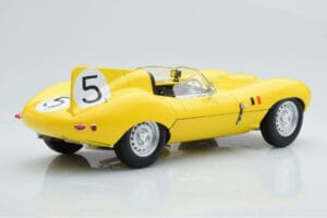 Jaguar D-Type #5 Ecurie Nationale Belge 24 Hours of Le Mans 1956 CMR 1:18 CMR143 Metalas - nuotrauka 2 iš 6