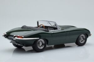 Jaguar E-Type Series 1 Roadster Žalias KK-Scale 1:18 KKDC180481 Metalas - nuotrauka 2 iš 6