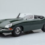 Jaguar E-Type Series 1 Roadster Žalias KK-Scale 1:18