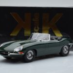 Jaguar E-Type Series 1 Roadster Žalias KK-Scale 1:18 - image 6 of 6