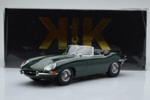 Jaguar E-Type Series 1 Roadster Žalias KK-Scale 1:18 KKDC180481 Metalas - nuotrauka 6 iš 6