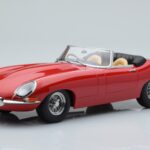 Jaguar E-Type Series 1 Roadster Raudonas KK-Scale 1:18