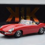 Jaguar E-Type Series 1 Roadster Raudonas KK-Scale 1:18 - image 6 of 6