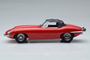 Jaguar E-Type Series 1 Roadster Raudonas KK-Scale 1:18 KKDC180484 Metalas - nuotrauka 3 iš 6