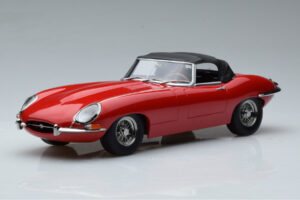 Jaguar E-Type Series 1 Roadster Raudonas KK-Scale 1:18