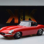 Jaguar E-Type Series 1 Roadster Raudonas KK-Scale 1:18 - image 6 of 6