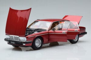 Jaguar XJ6 XJ40 Flamenco Raudonas Almost Real 1:18 810541 Metalas - nuotrauka 2 iš 11