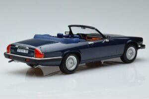 Jaguar XJS V12 Kabrioletas Mėlynas Metalinis Riboto Leidimo Norev 1:18 182636 Metalas - nuotrauka 2 iš 6