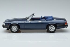 Jaguar XJS V12 Kabrioletas Mėlynas Metalinis Riboto Leidimo Norev 1:18 182636 Metalas - nuotrauka 3 iš 6