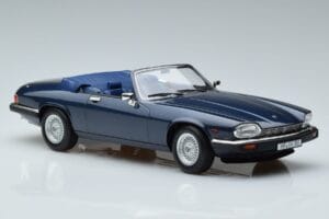 Jaguar XJS V12 Kabrioletas Mėlynas Metalinis Riboto Leidimo Norev 1:18 182636 Metalas - nuotrauka 4 iš 6