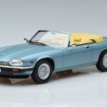Jaguar XJS V12 Kabrioletas Šviesiai Mėlynas Metalinis Norev 1:18 182635 Metalas