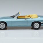 Jaguar XJS V12 Kabrioletas Šviesiai Mėlynas Metalinis Norev 1:18 182635 Metalas - image 3 of 6