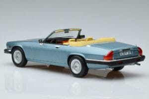 Jaguar XJS V12 Kabrioletas Šviesiai Mėlynas Metalinis Norev 1:18 182635 Metalas - nuotrauka 5 iš 6