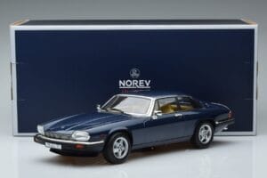 Jaguar XJS V12 Mėlynas Metalinis Riboto Leidimo Norev 1:18 182622 Metalas - nuotrauka 6 iš 6
