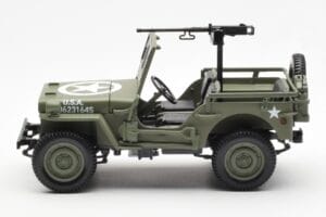 Jeep Willys MB US Army D-Day 1944 Norev 1:18 189016 Metalas - nuotrauka 4 iš 10