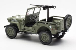 Jeep Willys MB US Army D-Day 1944 Norev 1:18 189016 Metalas - nuotrauka 9 iš 10