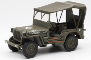 Jeep Willys Su Brezentu UT Models 1:18