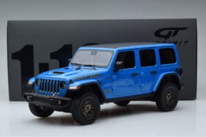 Jeep Wrangler Rubicon 392 Mėlynas GT Spirit 1:18 GT371 Derva - nuotrauka 6 iš 6
