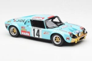 Jide 1600S Gr.4 #14 J. Ragnotti / Jaubert Criterium des Cevennes 1972 Otto 1:18 OT287 Derva - nuotrauka 4 iš 6
