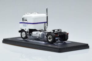 Kenworth Bullnose Ross Mackie Transport Baltas IXO 1:43 TR063 Metalas - nuotrauka 5 iš 6