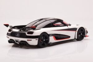 Koenigsegg Agera RS Arctic Baltas GT Spirit 1:18 GT877 Derva - nuotrauka 2 iš 6