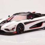 Koenigsegg Agera RS Arctic Baltas GT Spirit 1:18