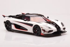 Koenigsegg Agera RS Arctic Baltas GT Spirit 1:18 GT877 Derva - nuotrauka 4 iš 6