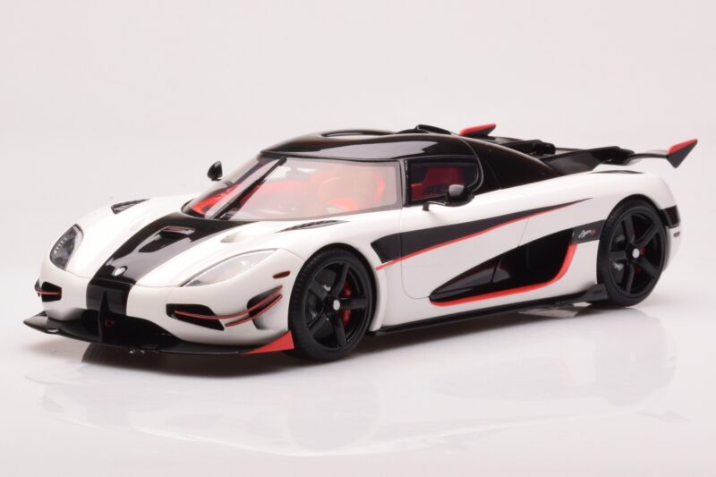 Koenigsegg Agera RS Arctic Baltas GT Spirit 1:18