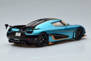 Koenigsegg Agera RSR Mėlynas GT Spirit 1:18 GT390 Derva - nuotrauka 2 iš 9