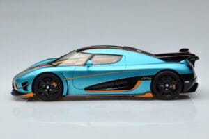 Koenigsegg Agera RSR Mėlynas GT Spirit 1:18 GT390 Derva - nuotrauka 3 iš 9