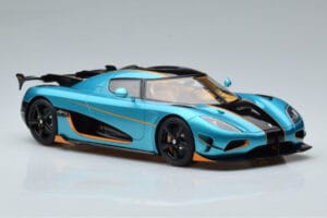 Koenigsegg Agera RSR Mėlynas GT Spirit 1:18 GT390 Derva - nuotrauka 4 iš 9