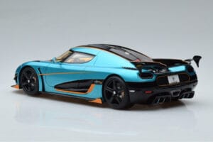 Koenigsegg Agera RSR Mėlynas GT Spirit 1:18 GT390 Derva - nuotrauka 5 iš 9
