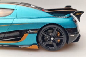 Koenigsegg Agera RSR Mėlynas GT Spirit 1:18 GT390 Derva - nuotrauka 6 iš 9