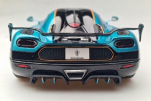 Koenigsegg Agera RSR Mėlynas GT Spirit 1:18 GT390 Derva - nuotrauka 8 iš 9