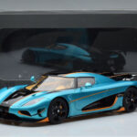 Koenigsegg Agera RSR Mėlynas GT Spirit 1:18 - image 9 of 9