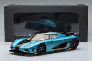 Koenigsegg Agera RSR Mėlynas GT Spirit 1:18 GT390 Derva - nuotrauka 9 iš 9