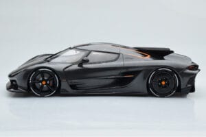 Koenigsegg Jesko Absolut Graphite Pilkas Asia Exclusive GT Spirit 1:18 CLDC025 Derva - nuotrauka 3 iš 6