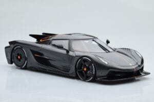 Koenigsegg Jesko Absolut Graphite Pilkas Asia Exclusive GT Spirit 1:18 CLDC025 Derva - nuotrauka 4 iš 6