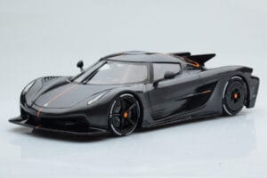 Koenigsegg Jesko Absolut Graphite Pilkas Asia Exclusive GT Spirit 1:18