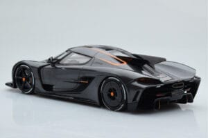 Koenigsegg Jesko Absolut Graphite Pilkas Asia Exclusive GT Spirit 1:18 CLDC025 Derva - nuotrauka 5 iš 6